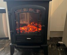 Cute electric fire
