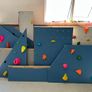 Home climbing wall and matting Image 3