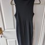 Black Bodycon dress, River Island, size 8 Image 2