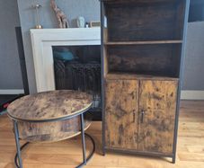 Cabinet and coffee table