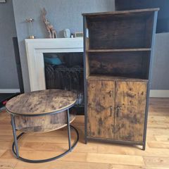 Cabinet and coffee table