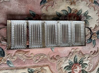 Vintage Silver plate hors doeuvres set
