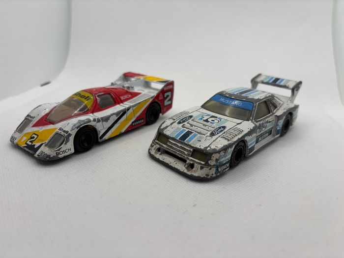Matchbox Specjals Zakspeed Mustang and Kremer Porsche 1:40 scale