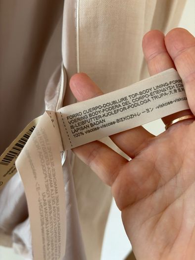Massimo Dutti linen blend blazer
