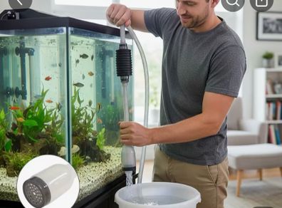 fish tank siphon pump