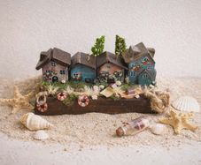 Handcrafted wooden houses!