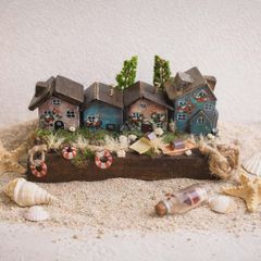 Handcrafted wooden houses!