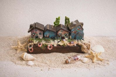 Handcrafted wooden houses!