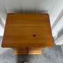 Bedside locker - pine Image 2