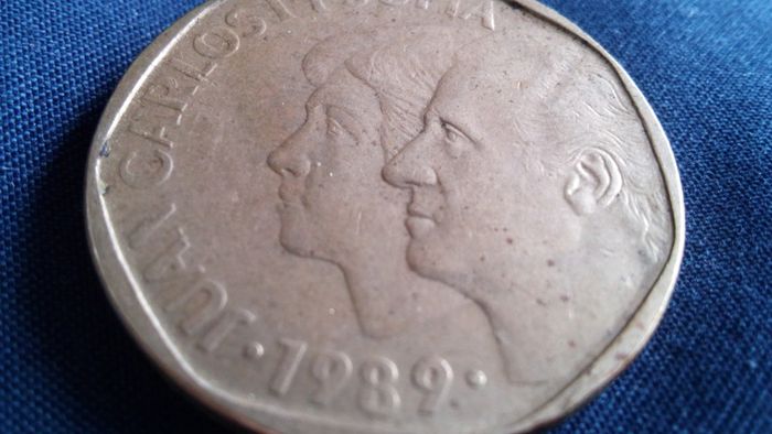 500 Spanish Peseta Coin. 1989.