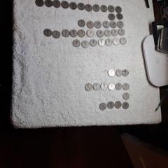 1 shilling coins