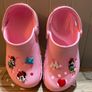 Disney Crocs Minnie clogs sandals girls size C12 Image 5