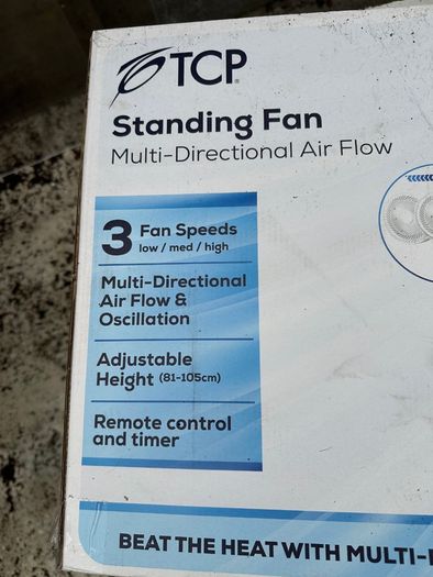 TCP Standing Fan with Remote Control