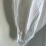 Oversized spliced black white shirt dress size 10 Image 3