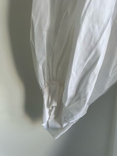 Oversized spliced black white shirt dress size 10