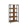 Bookcase  Shelves floor-standing shelf vintage brown-black Image 3