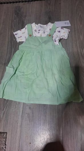 Baby girl dress and top