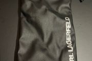 Karl lagerfeld leather sunglasses case bag