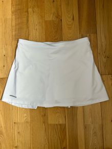 Attention white tennis skort, size M