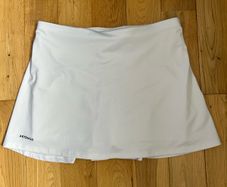 Attention white tennis skort, size M