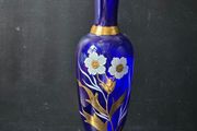 BOHEMIA Crystalex Cobalt Blue Vase