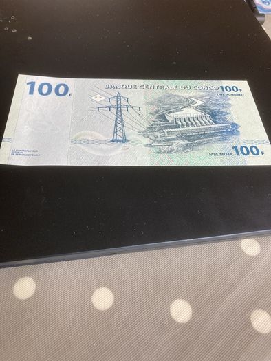 Central Bank of the Congo 100 Francs Banknote