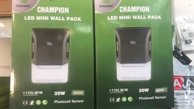 Out Door Wall Light with Photocell