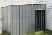 Dog House with Roof Anthracite 153x91x110 cm