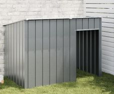 Dog House with Roof Anthracite 153x91x110 cm