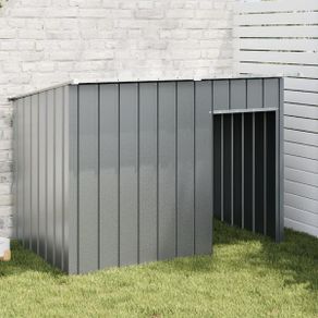 Dog House with Roof Anthracite 153x91x110 cm
