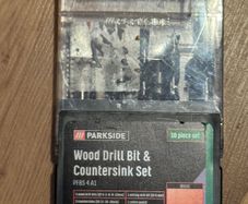 Wood Drill Bit & Countersink Set