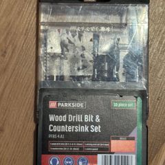 Wood Drill Bit & Countersink Set