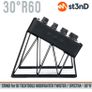 STAND for DJ TechTools Midi Fighter Twister / Spectra - 30 degrees Raised (by 60mm) Image 2