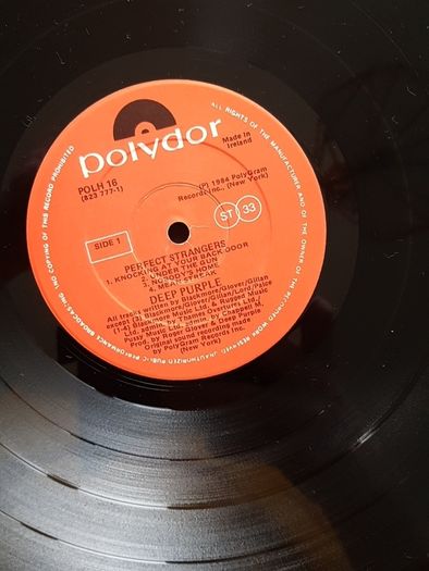 Deep Purple LP  (Irish)