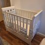 Space Saver Cot with Mattress and Sheets Image 3