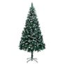 Artificial Christmas Tree with Pine Cones and White Snow 240 cm Image 5