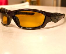 Oakley Straight Jacket polarised custom sunglasses