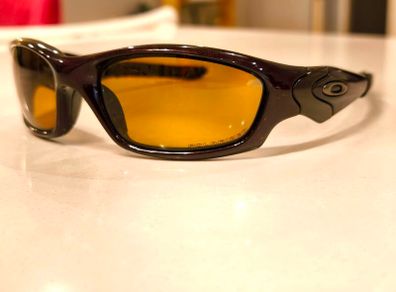 Oakley Straight Jacket polarised custom sunglasses