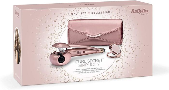 BaByliss Curl Secret Simplicity Gift Set, Rose Gold