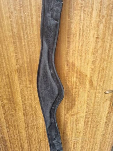 Devoucoux Allure girth with snap hook 125cm -50inch black