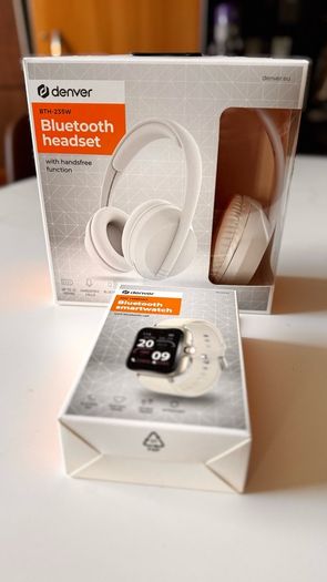 Headphones and Watch