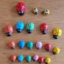 Miniature dolls house or fairy garden items, lot of garden gnomes Image 7