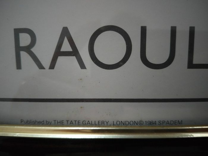 Vintage 1984 Raoul Dufy Tate Gallery Exhibition Poster - "The Harvest" (Framed)