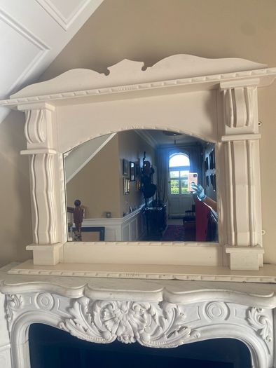 Over mantle mirror