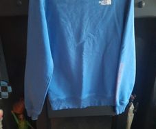 the north face blue sweater