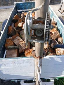 car tipping trailer