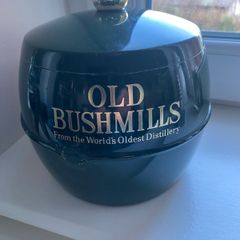 Rare Vintage Old Bushmills Ice Bucket