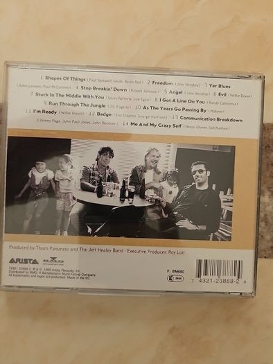 The Jeff Healy Band CD - Cover To Cover