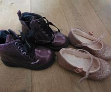 Selection of girls shoes