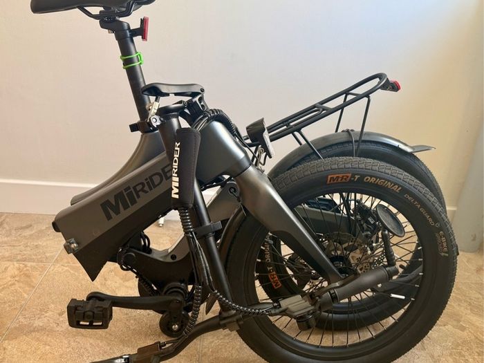 Folding E-bike "MiRider 20' wheels' As New